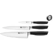 ZWILLING All Star 1022956, Juego de 3 cuchillos, plata
