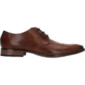 Bugatti Zapatos con cordón cognac