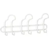 Inofix Percha 3 Ganchos Triples Acero