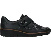 Rieker Zapatos Mujer 537C0-02 mujer - Negro - 37