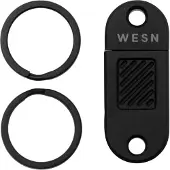 WESN QR, SN03-1, Blacked Out Titanium, llavero herramienta