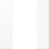 JUNG Juego de interruptores LS501TSAWW, completo, para 1 interruptor
