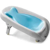 Skip Hop Moby Recline &amp; Rinse Bañera Azul