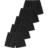 H.I.S. Calzoncillo boxer negro