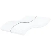 vidaXL Colchón de espuma blanco , 200x200 cm, firmeza H2/H3