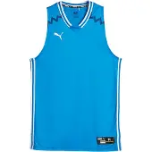 Puma Top deportivo 'Team Game' azul / negro / blanco