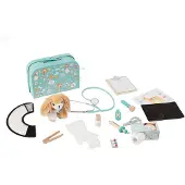 Eurekakids Maletín Profesional De Juguete Con 14 Accesorios-veterinario