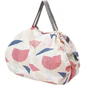 Shupatto Shopper 'Compact Bag L' beige / azul / altrosa