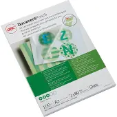 GBC fundas de laminacion de documentos | A3 | brillante | 2x80 micras | 100 unidades
