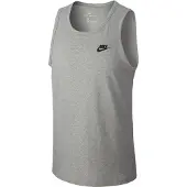 Nike Camiseta gris claro / negro