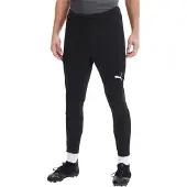 Puma Pantalón deportivo negro / blanco