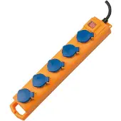 Brennenstuhl 1159900205 Steckdosenleiste Super-Solid SL 554 D 5-fach