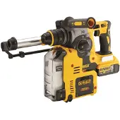 DeWalt Taladro percutor 18v Xr Bl con batería 2*5.0ah con aspiradora