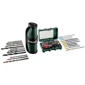 Metabo Kit de accesorios , 55 piezas