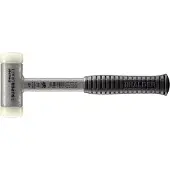 HALDER Schonhammer, diámetro 40 mm, 850 g, Supercraft, anti-retorno, nylon, blanco - 3377040