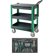 Stahlwille Juego De Herramientas Tool Set + Service Trolley 37 Piezas