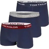 Tom Tailor Calzoncillo boxer marino / gris / rojo vino / blanco