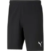 Puma Pantalón deportivo 'TeamRise' negro / blanco