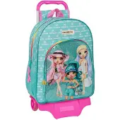 Safta Mochila Con Ruedas Rainbow High Paradise