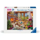 Ravensburger Rompecabezas De Cabaña Acogedora (12000293) 1000 Piezas