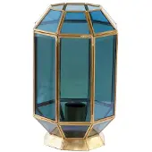 Home Decor Lámpara De Mesa De Cristal 18x19x29 Cm
