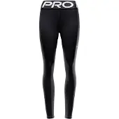 Nike Pantalón deportivo negro / blanco