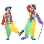 Atosa Disfraz De Hombre Payaso