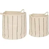 Atmosphera Cesta De Ropa Cosy 2 Unidades