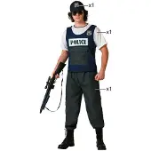 Atosa Disfraz De Hombre Police