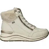 Remonte Botines con cordones blanco natural