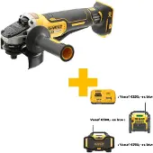 DeWalt Amoladora angular de 18V, modelo DCG413N, de 115 mm