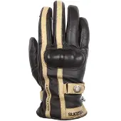 Helstons Guantes De Cuero Para Mujer Tinta
