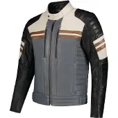 Rusty Stitches Chaqueta De Cuero Steve