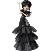 Monster High Vestido Baby Doll Miércoles Cuervo