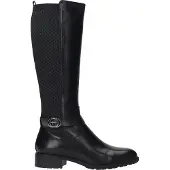 Tamaris Botas 'Stiefel Damen 1-25618-43/001 Echtleder in schwarz' negro