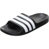 Adidas Zapatos para playa y agua 'Adilette Aqua' negro / blanco