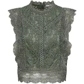 ONLY Blusa 'Karo' verde