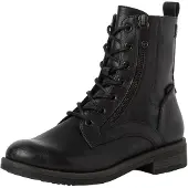 Tamaris Botines con cordones negro