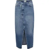My Essential Wardrobe Falda 'Louis' azul denim