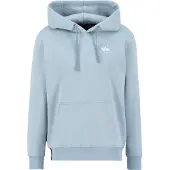 Alpha industries Sudadera azul ahumado / blanco