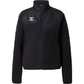 Hummel Chaqueta polar funcional 'Go' negro / blanco