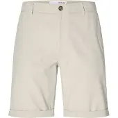 Selected Pantalón chino 'Luton' beige claro