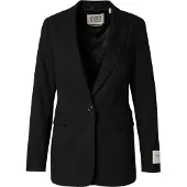 Scotch & Soda Core Sb Fitted Blazer Black Talla: L | Blazers Outlet | Mujer | Negro
