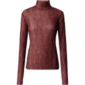 BOSS Camiseta 'Emata' rojo oscuro / negro