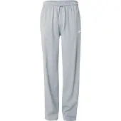 Nike Pantalón 'Club Fleece' gris moteado / blanco
