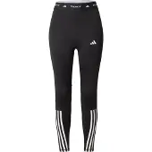 Adidas Pantalón deportivo 'TECHFIT 3-Stripes 7/8' negro / blanco