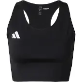 Adidas Top deportivo 'Adizero E' negro / blanco