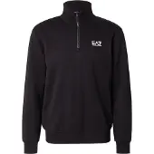 Emporio Armani Sudadera negro / blanco