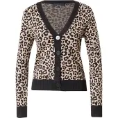 Vero Moda Cárdigan 'VMARIA' beige claro / negro