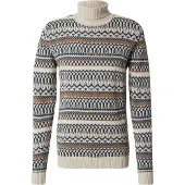 Blend Jersey beige / camelo / navy